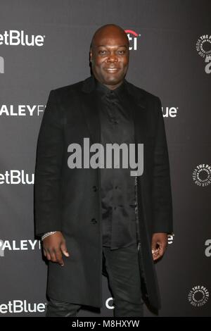Los Angeles, CA, USA. 17 Mär, 2018. Peter Macon bei der Ankunft für die orville PaleyFest LA 2018, die Dolby Theater in Hollywood und Highland Center, Los Angeles, CA 17. März 2018. Credit: Priscilla Grant/Everett Collection/Alamy leben Nachrichten Stockfoto