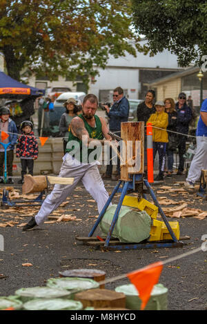 Victoria, Australien. 18. März 2018. Die ballan Herbst Festival ist eine jährliche Feier unserer lokalen Kultur, Kreativität und Gemeinschaft. Es ist eines der größten Ereignisse in der moorabool Shire und ist ein großer Familienausflug. Credit: Brett Keating/Alamy leben Nachrichten Stockfoto