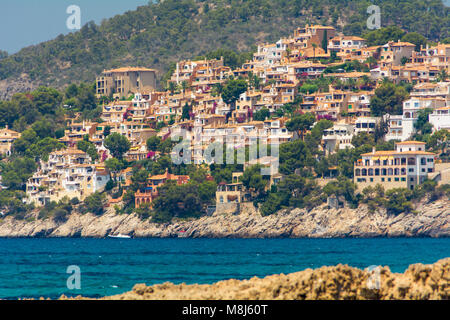 Paguera, Cala Fornells, Mallorca, Spanien, Stockfoto