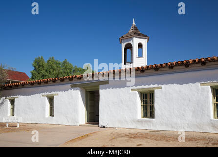 Casa de Estudillo, San Diego State Historic Park, Kalifornien, USA Stockfoto