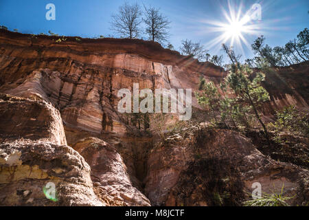 Providence Canyon State Park Stockfoto