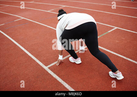 Die Teilnahme an Marathon Stockfoto