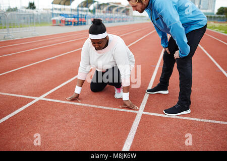 Trainer consulting Stockfoto