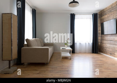 Wohnzimmer Einrichtung im skandinavischen Stil Stockfoto