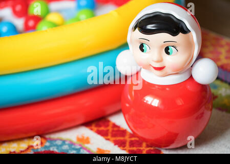 Close up roly-poly Spielzeug für Kinder Stockfoto