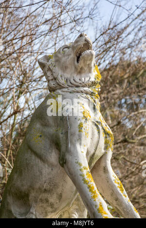 Jennings Hund, aka Der duncombe Hund aka Der Hund von Alcibiades, Victoria Park, Hackney, London, UK Stockfoto