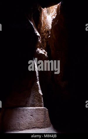 Tempel der Mond über Cusco, Peru Stockfoto