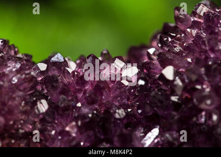 Amethyst Muster von Artigas, Uruguay. Stockfoto