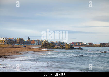 North Berwick Strand Schottland. Stockfoto