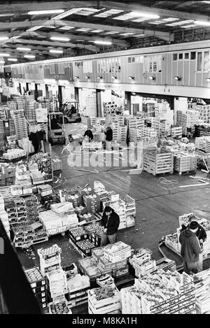 Manchester Smithfield Obst/Gemüse/Fisch Märkte Stockfoto