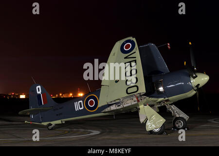 Hawker Sea Fury FB11, VR 930, Q-110 Stockfoto