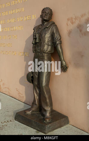 U.S.S. San Diego (CL-53) Memorial von Eugen Daub & Louis Quaintance, San Diego, Kalifornien, USA Stockfoto