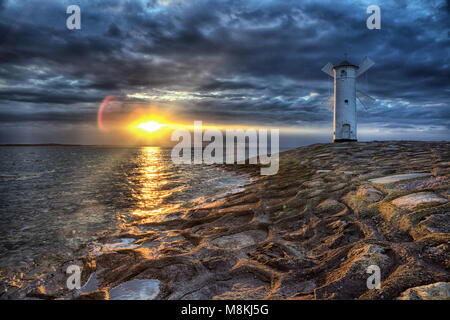 Swinemünde in Polen ist eine der schönsten Städte an der Ostsee, Europa Stockfoto