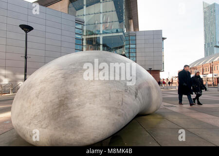 Barbirolli Platz Manchester Stockfoto