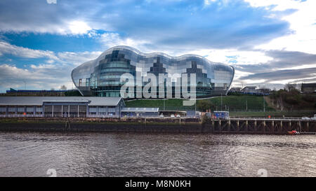 Dec 22, 2017 - der Sage auf den Fluss Tyne in Newcastle Stockfoto