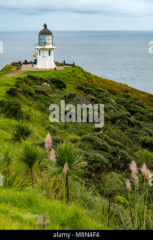 Cape Reinga Leuchtturm, Nordinsel, Neuseeland Stockfoto