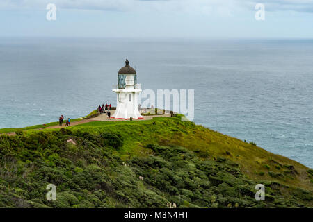 Cape Reinga Leuchtturm, Nordinsel, Neuseeland Stockfoto