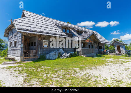 Vogel Ski Resort, Triglav Nationalpark, Ukanc, Obere Krain, Slowenien, Europa Stockfoto