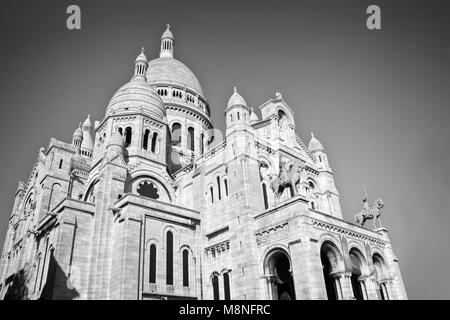 Sacre-Coeur Basilika auf dem Montmartre, Paris, Frankreich Stockfoto