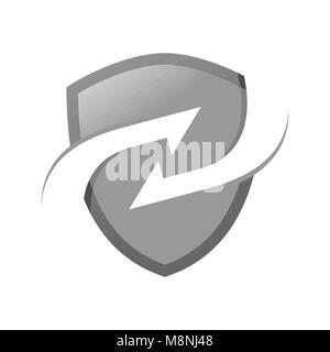 Silber Exchange moderne Schild Vektor Symbol Grafik Logo Design Stock Vektor