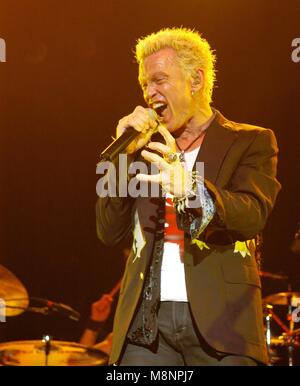 Billy Idol führt in Atlanta die Wohnung des am 19. April 2005. RTMcKay/MediaPunch, Stockfoto