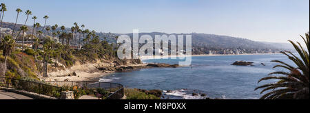 Laguna Beach Panoramaaussicht Stockfoto