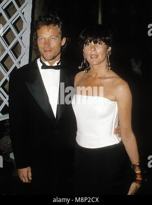 Washington, DC., USA, Juni 21, 1989 Ali MacGraw und ihrem Freund Rod Stryker an der Childhelp nutzen in Washington DC. Credit: Mark Reinstein/MediaPunch Stockfoto