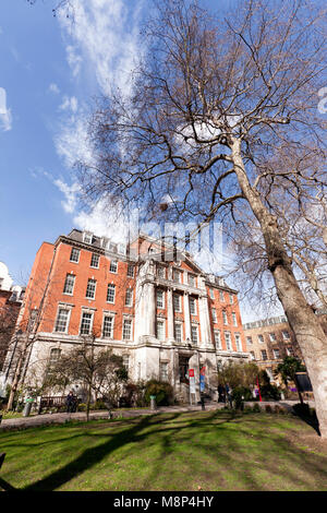 Anzeigen von Shepherd's House, der Quad, Kerle Campus, Kings College, Southwark, London Stockfoto