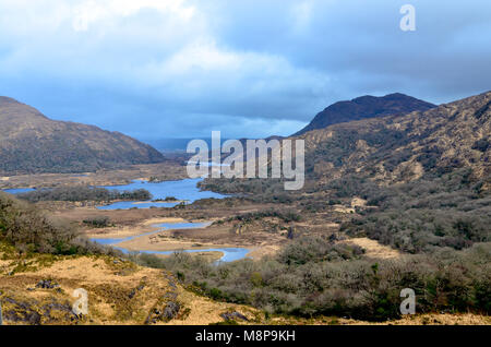 Landschaft Ring of Kerry Irland Reise malerische Ausblicke gutes Wetter berühmten Stockfoto