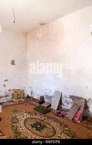 Koranschule für Kinder in einem muslimischen Tempel in der Umgebung von Essaouira, Marokko Stockfoto