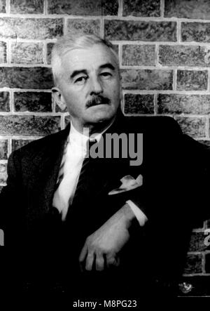William Faulkner, William Cuthbert Faulkner (1897-1962), US-amerikanischer Schriftsteller Stockfoto