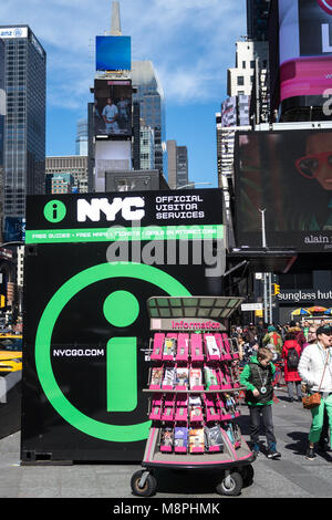 Times Square in New York City, USA Stockfoto