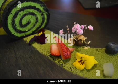 Peking, Peking, China. 20 Mär, 2018. Peking, China, 20. März 2018: Dessert mokka Geschmack. Credit: SIPA Asien/ZUMA Draht/Alamy leben Nachrichten Stockfoto