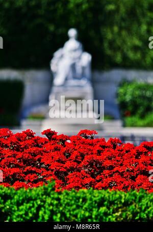 Sissi Statue in der Volksgarten in Wien, Österreich Stockfoto