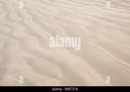 Strand closeup, Sand - Sand Wellen Textur - Stockfoto