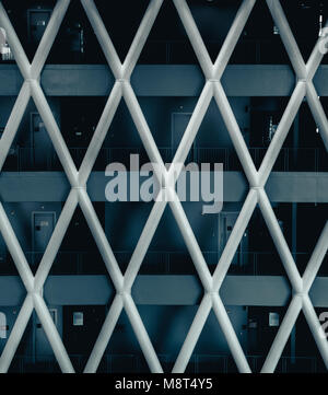 Turm in Hong Kong Design Institute Stockfoto