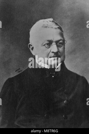 Portrait von Adolphe Thiers (1797-1877), Präsident der Republik 1871 ein 1873 - Fotografie von Paul Nadar (1856 - 1939) Stockfoto