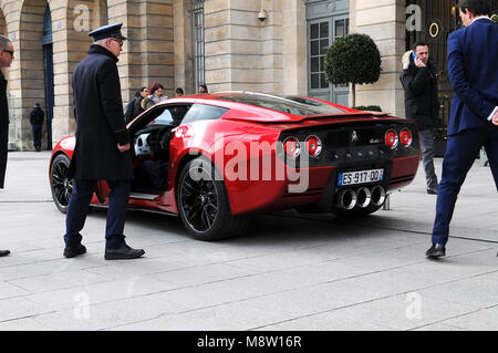 Die neue Throwback S Modell durch Equus Automobil Stockfoto