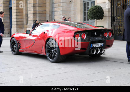 Die neue Throwback S Modell durch Equus Automobil Stockfoto