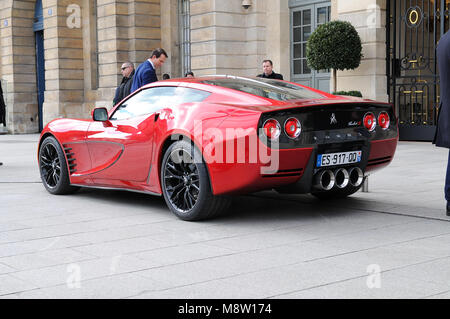 Die neue Throwback S Modell durch Equus Automobil Stockfoto