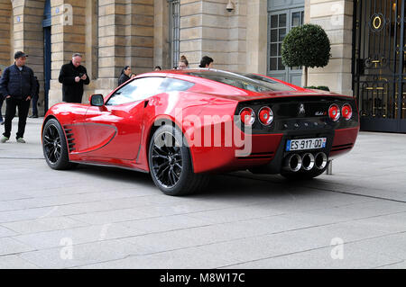 Die neue Throwback S Modell durch Equus Automobil Stockfoto