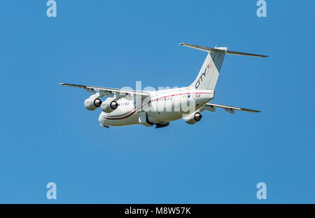 Verschiedene Flugzeuge Frachter und Kommerzielle.. Stockfoto