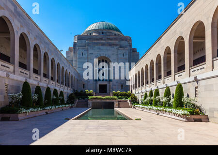 Canberra, Australien - 11. März 2018: Australian War Memorial Stockfoto