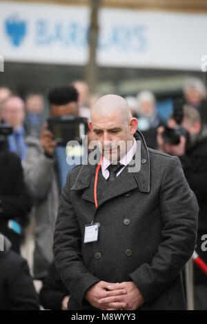 Warrington, Großbritannien. 20 Mär, 2018. 25. Jahrestag Gedenktag der Bombenanschlag der IRA die Jonathan Ball und Tim Parry in Warrington, 20. März 2018 (C) Barbara Cook/Alamy Leben Nachrichten getötet Stockfoto