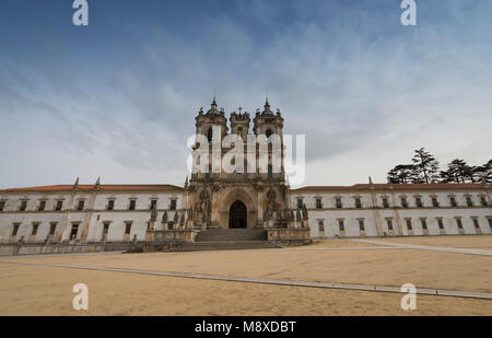 Mosteiro de Alcobaça, Kloster Alcobaça, Außen, Silver Coast, Portugal. Stockfoto