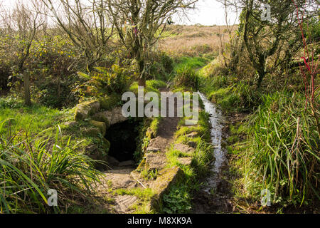 Kapelle Euny heiligen Brunnen, Sancreed, West Cornwall Stockfoto