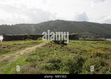 Das Schloss von San Felipe in Ferrol, Galicien, Spanien Stockfoto