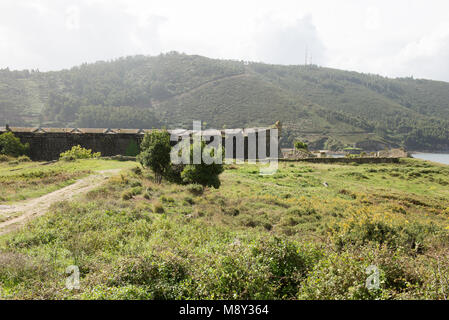 Das Schloss von San Felipe in Ferrol, Galicien, Spanien Stockfoto