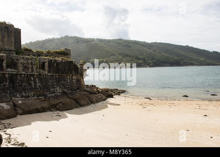 Das Schloss von San Felipe in Ferrol, Galicien, Spanien Stockfoto