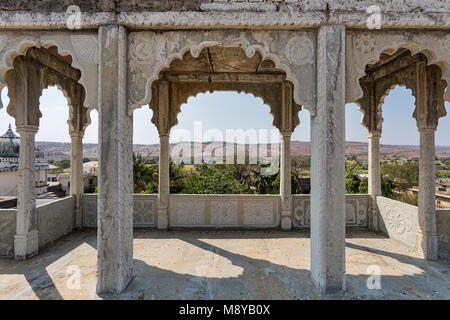 Hotel Castle Bijaipur - Bassi, Chittorgarh, Rajasthan, Indien Stockfoto